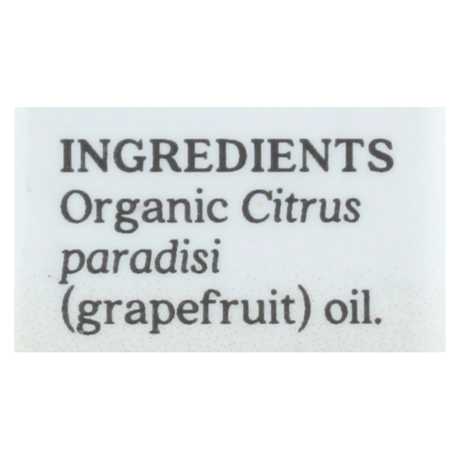 Aura Cacia Organic Grapefruit Essential Oil .25 Oz