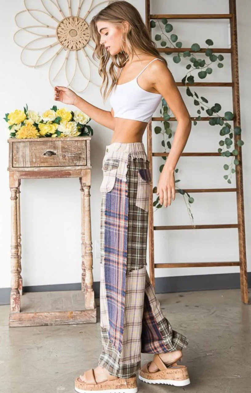 Colors Patch Pants (2 colors) - Premium Clothing 