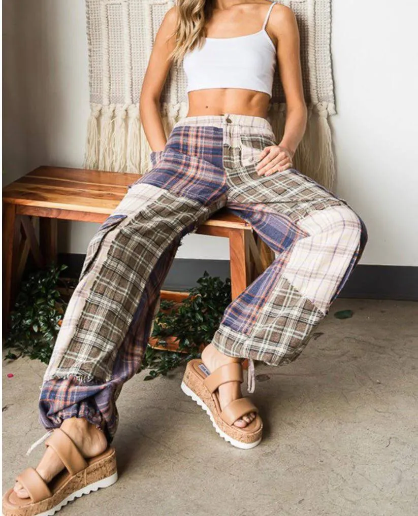 Colors Patch Pants (2 colors) - Premium Clothing 
