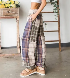 Colors Patch Pants (2 colors) - Premium Clothing 