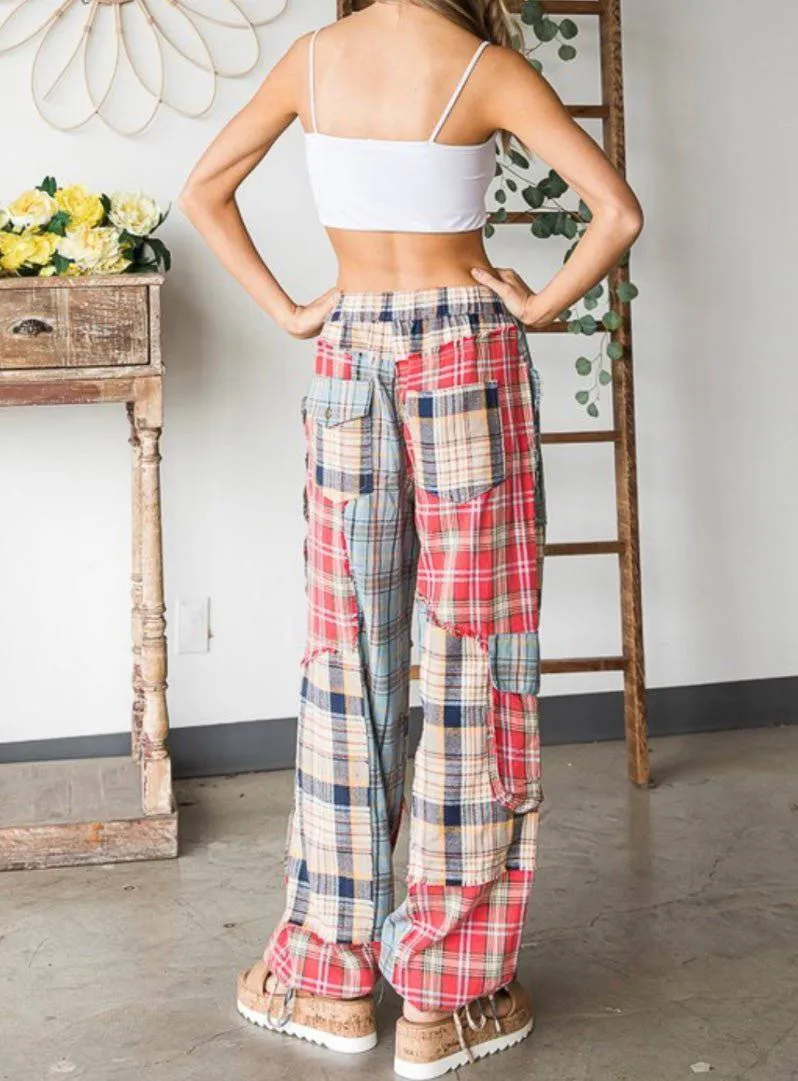 Colors Patch Pants (2 colors) - Premium Clothing 