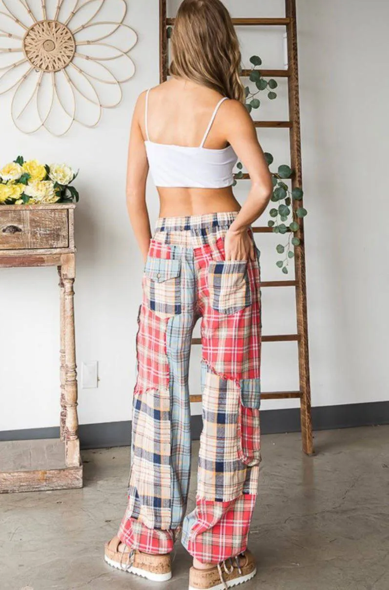 Colors Patch Pants (2 colors) - Premium Clothing 