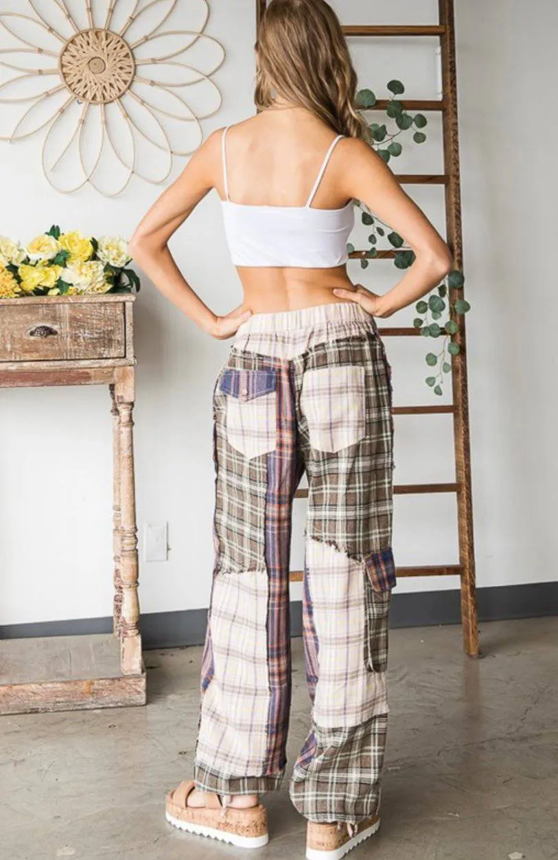 Colors Patch Pants (2 colors) - Premium Clothing 