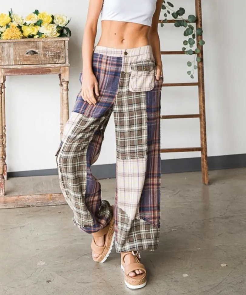 Colors Patch Pants (2 colors) - Premium Clothing 