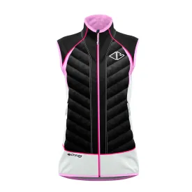 CRAZY VEST CHANNEL GILET DONNA IBRIDO CON IMBOTTITURA ANTIVENTO E IDROREPELLENTE COLORE POP - NUOVI ARRIVI