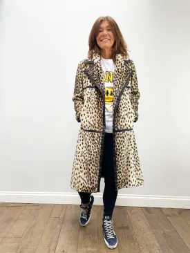 CS Dotty jacket in natural leopard