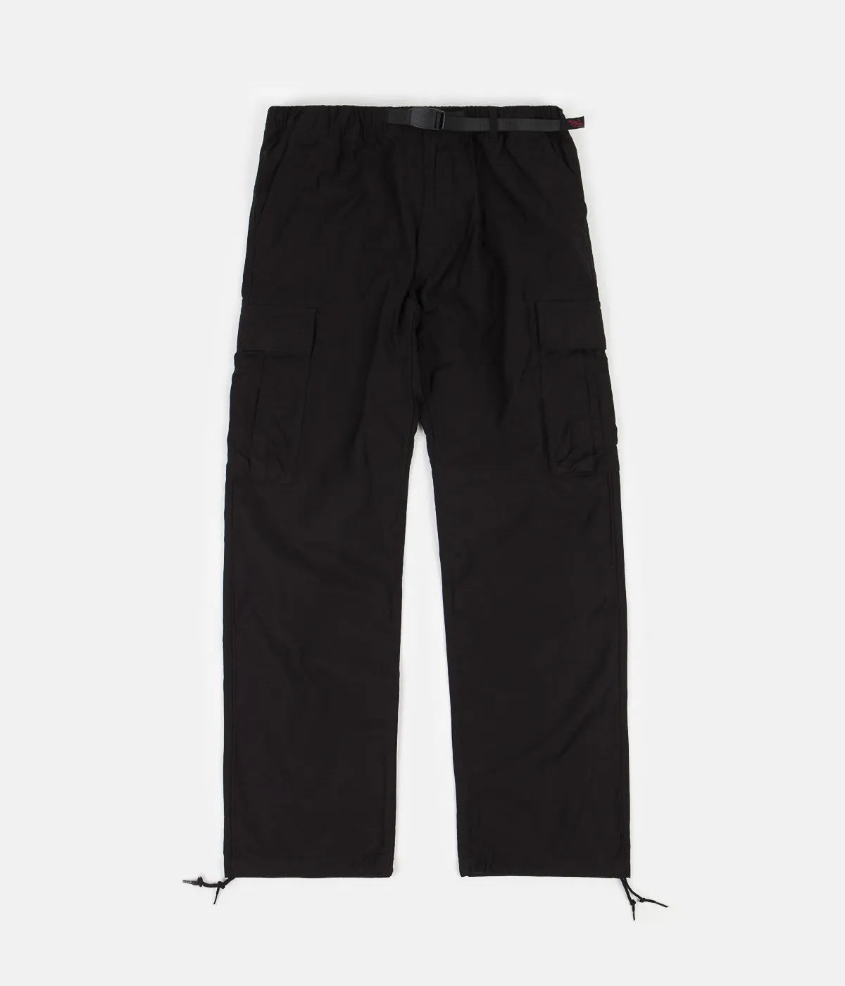 Gramicci Back Satin Cargo Pants - Black