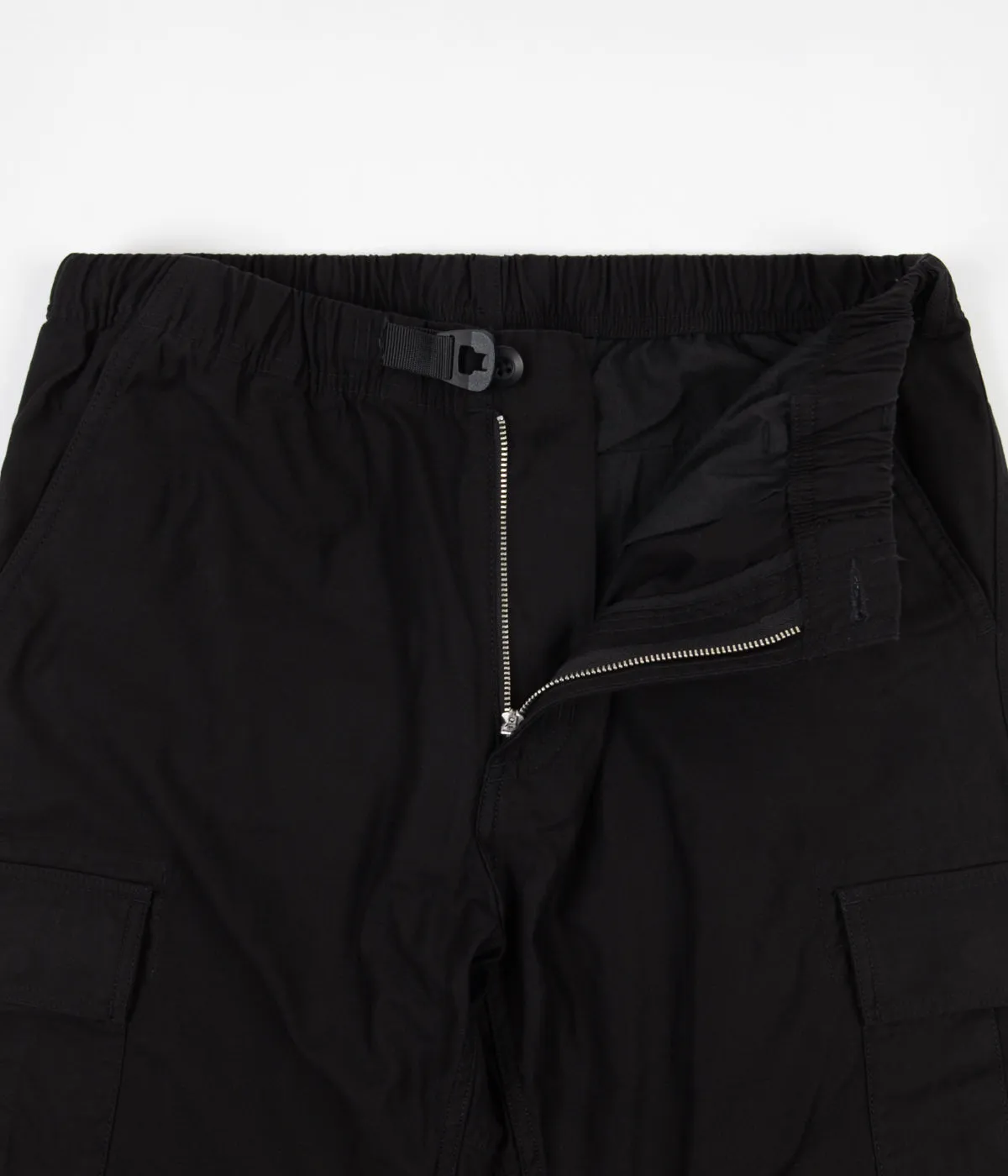 Gramicci Back Satin Cargo Pants - Black
