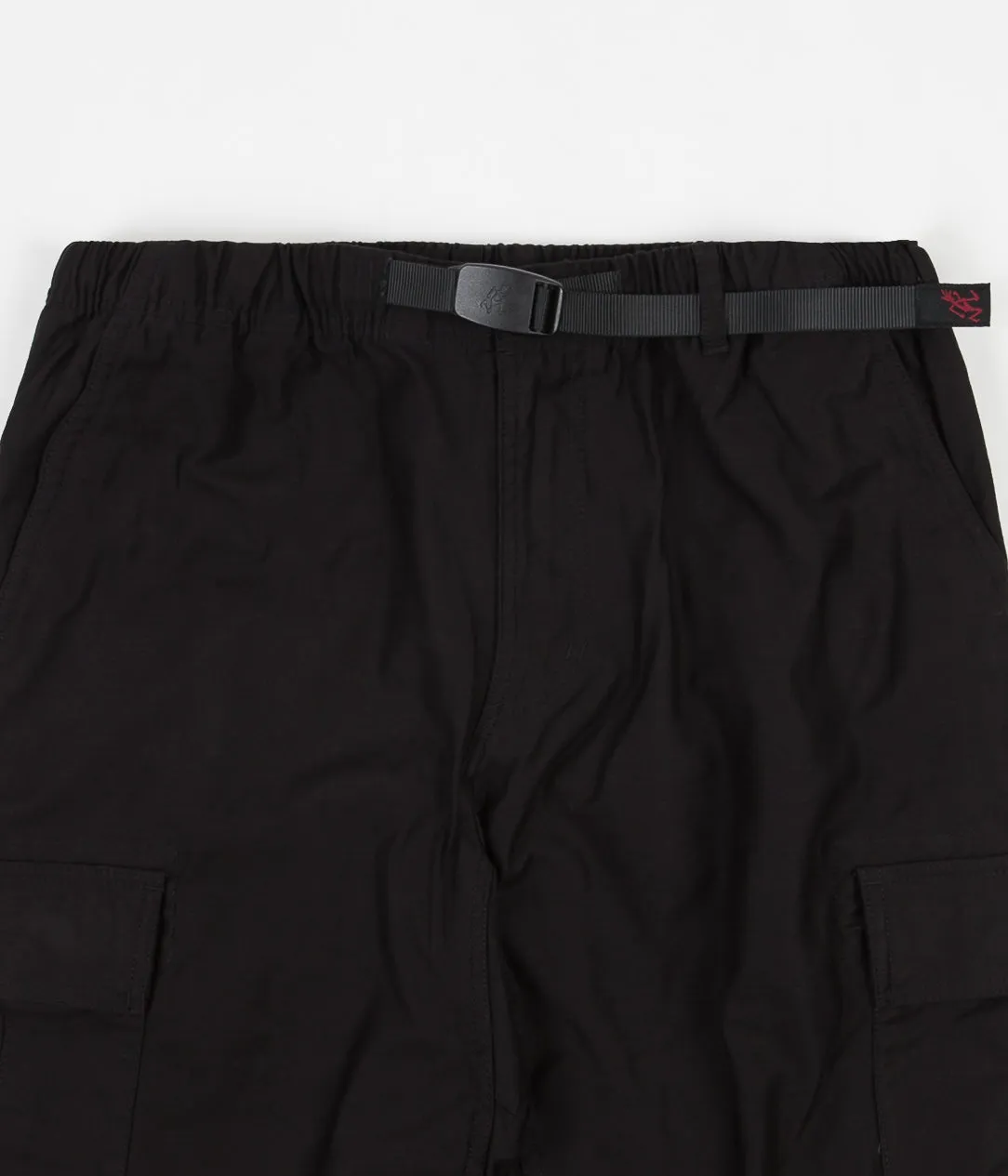 Gramicci Back Satin Cargo Pants - Black