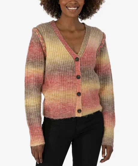 Isla Braided Button Down Cardigan