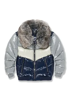 Jordan Craig Kids-Sugar Hill Nylon Puffer Jacket-London Blue-91505K