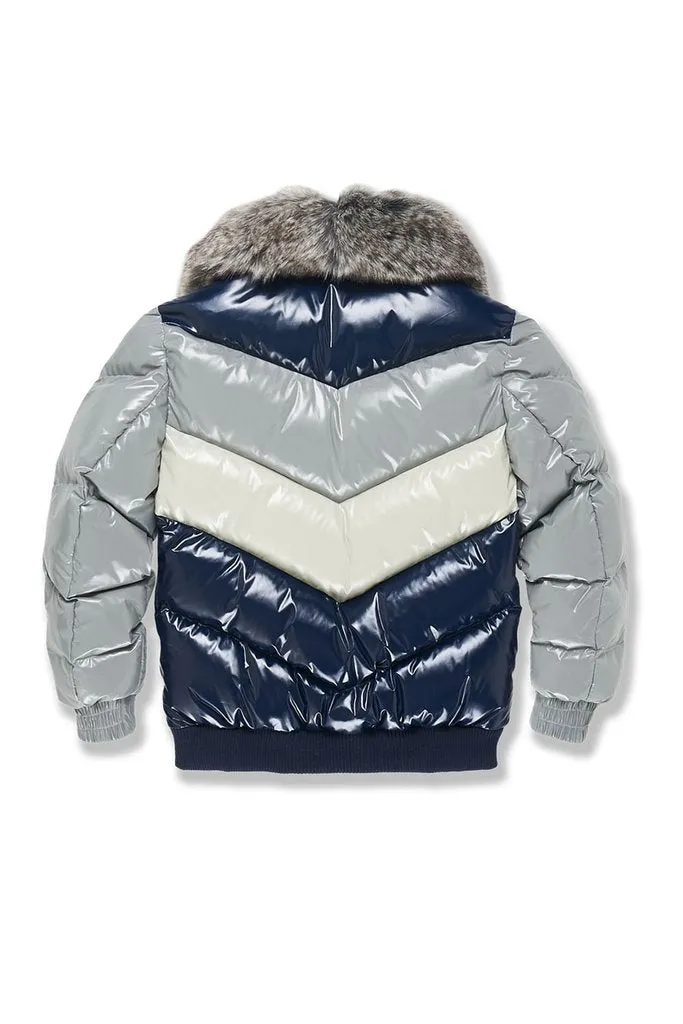 Jordan Craig Kids-Sugar Hill Nylon Puffer Jacket-London Blue-91505K