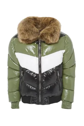 Jordan Craig - Kids Sugar Hill Puffer Jacket - Desert Moss (91587K)