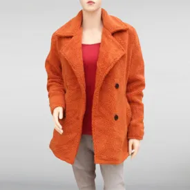 Kelly Reilly Yellowstone Beth Dutton Orange Coat
