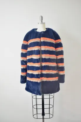 Kule Multicolor Faux Fur Coat