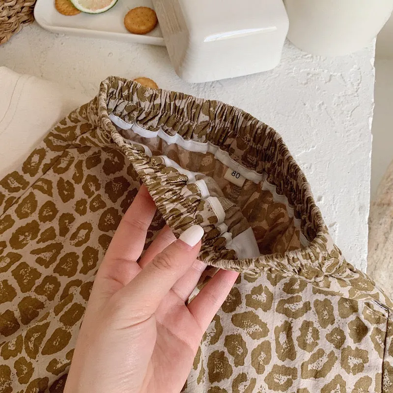 Leopard Casual Summer Shorts