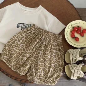 Leopard Casual Summer Shorts