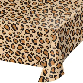 Leopard Plastic Tablecover