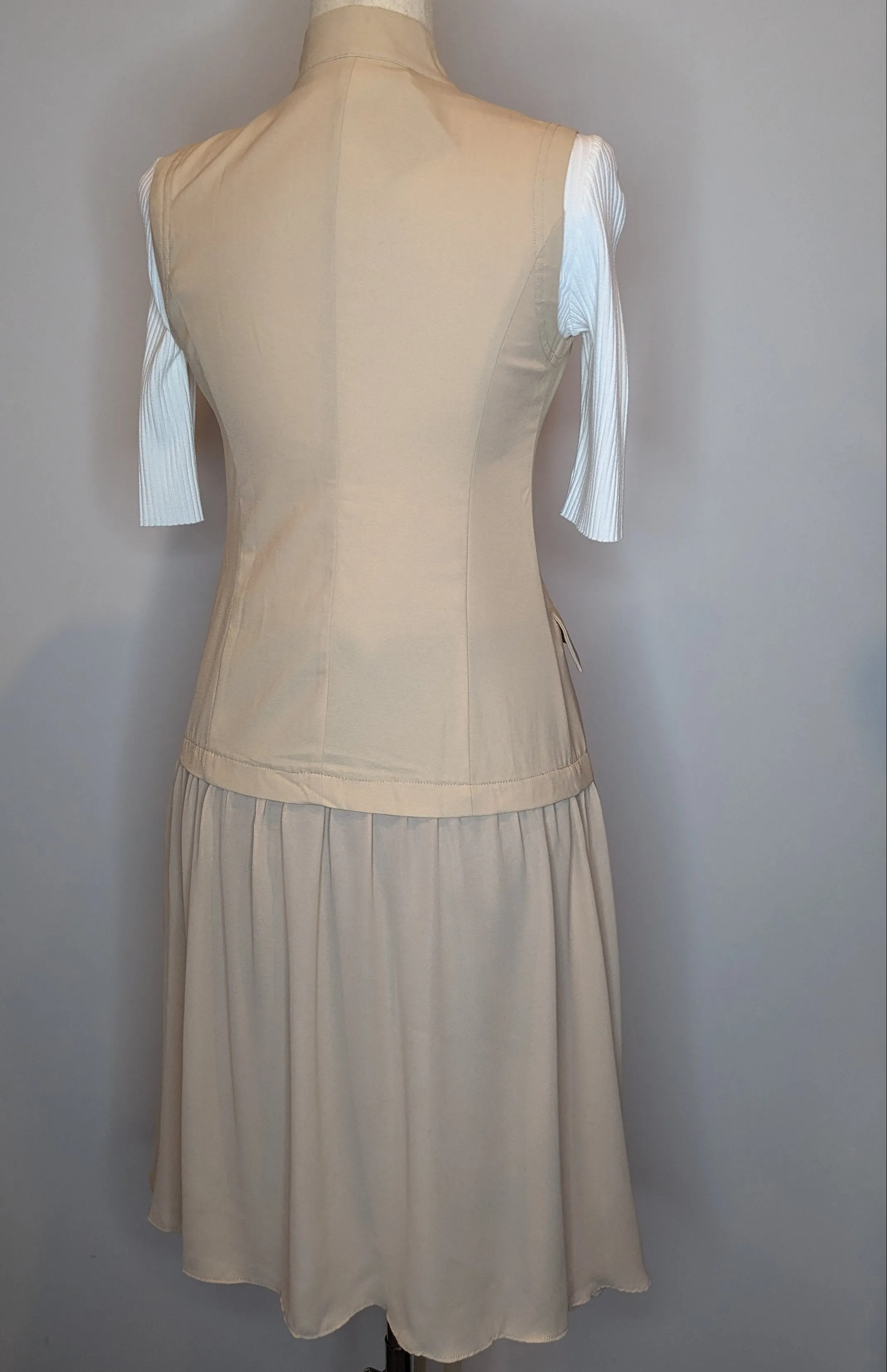 Long Flowy Sleeveless Gilet Vest