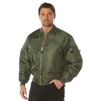 MA-1 Flight Jacket WIth Loop Patch Fields