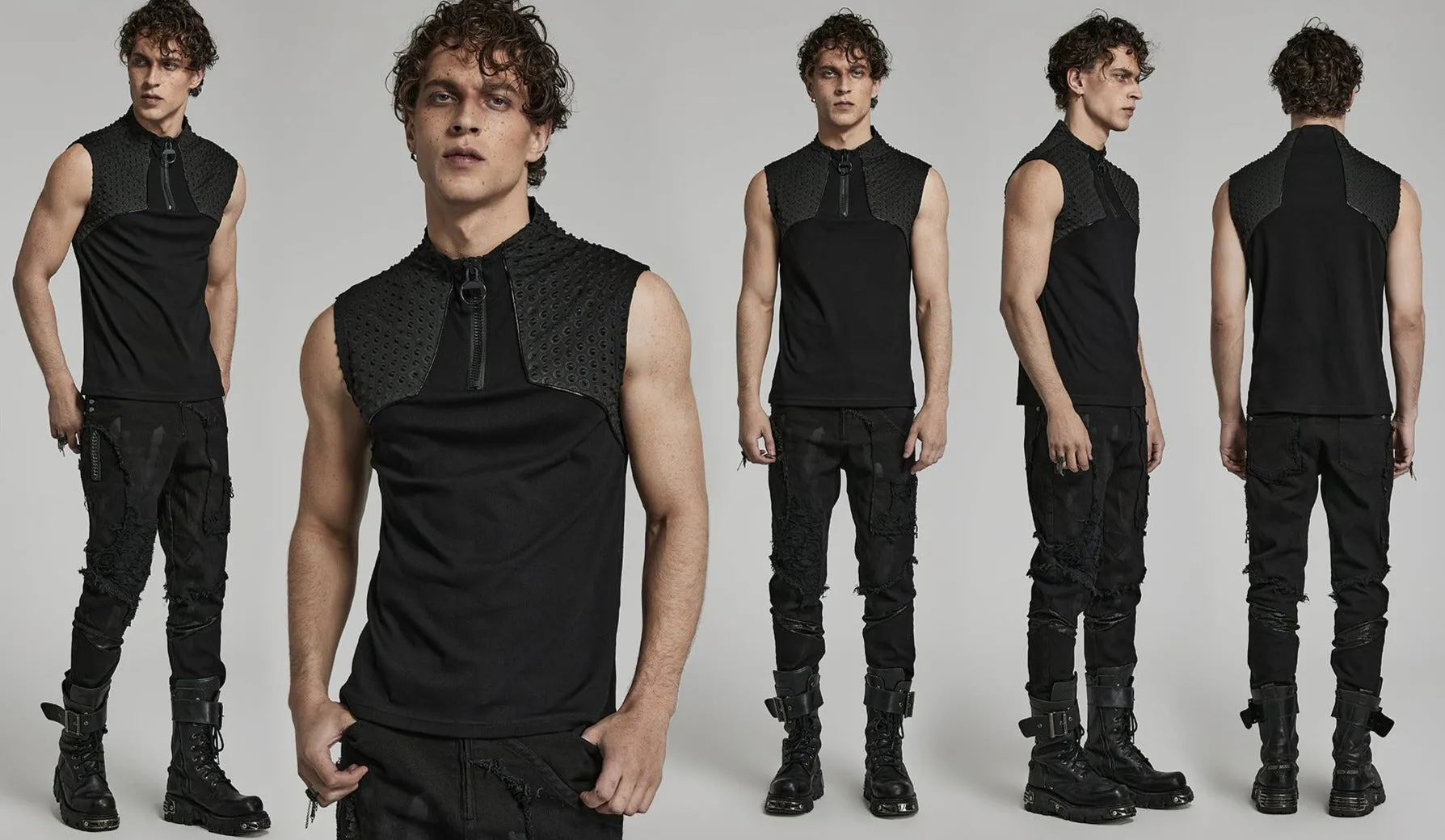 Nightshade Threads: Goth Casual Tank Top