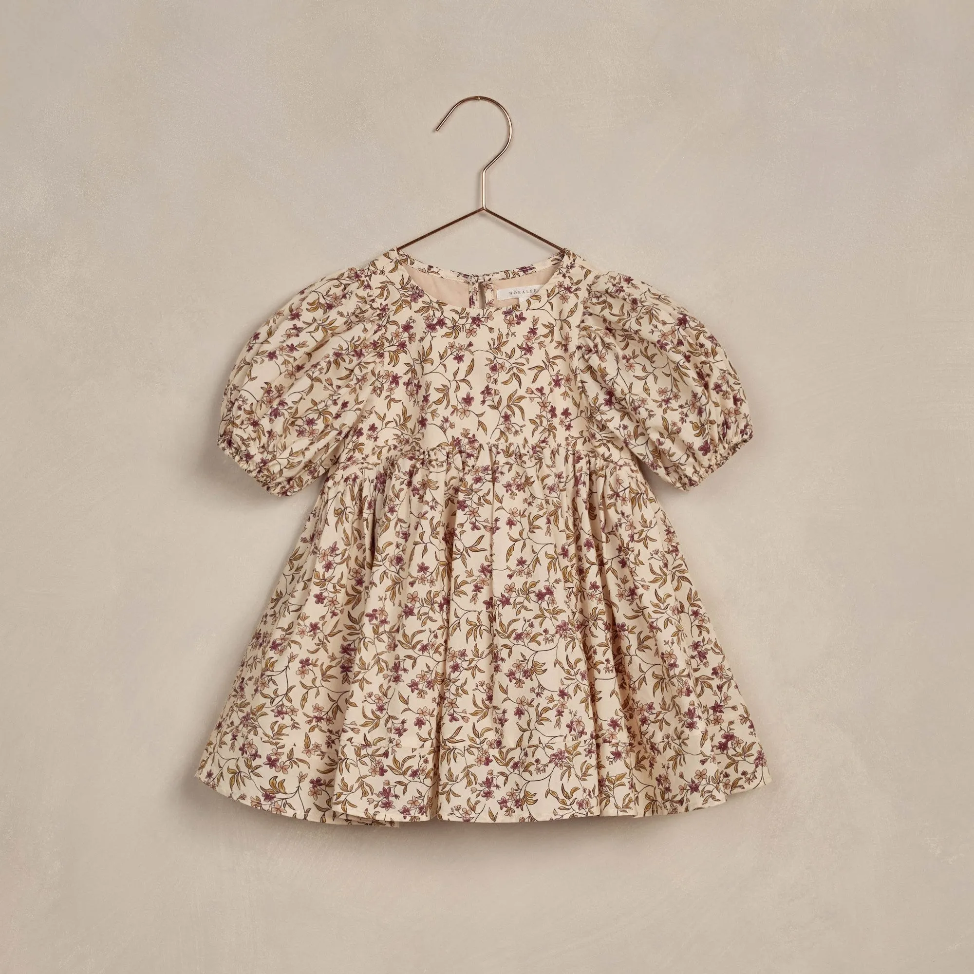 Nora Lee Luna Dress - Fig Floral