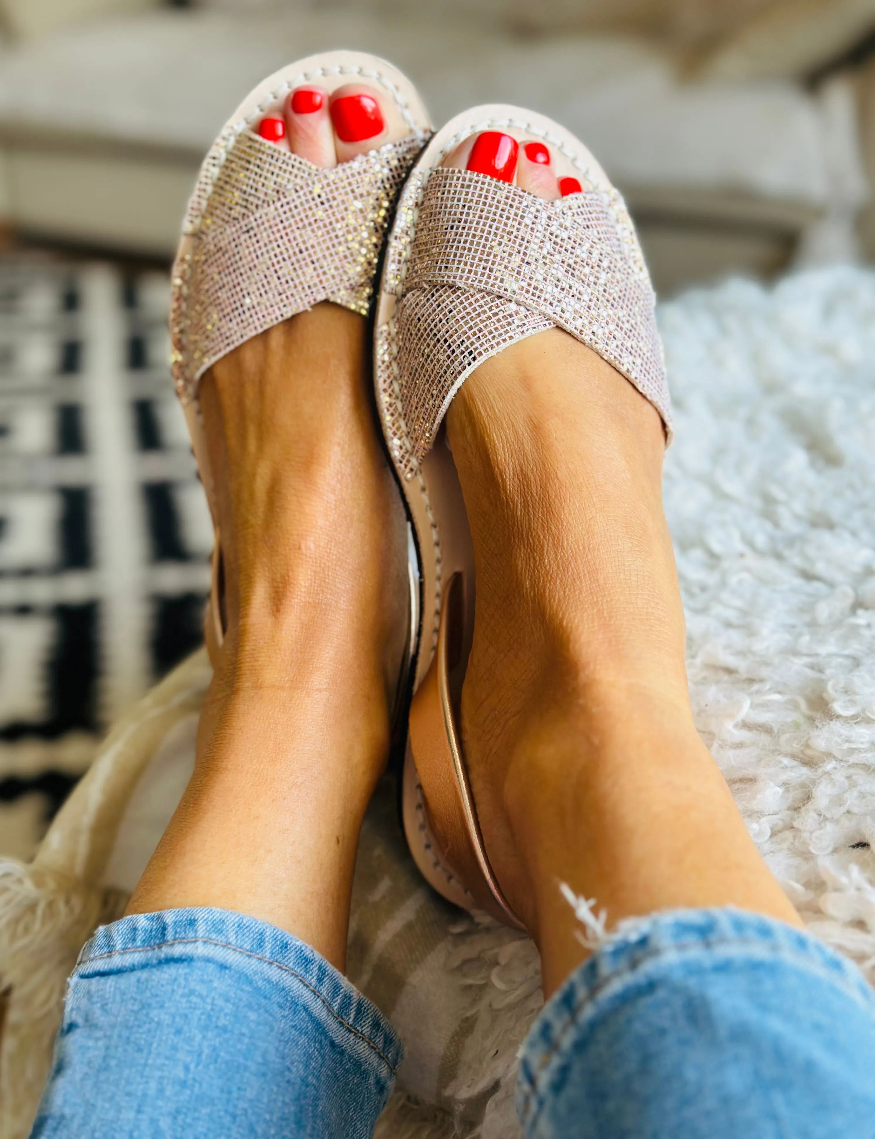 Ophelia Peeptoe Avarcas