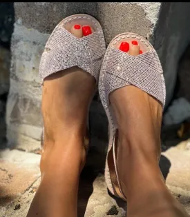 Ophelia Peeptoe Avarcas