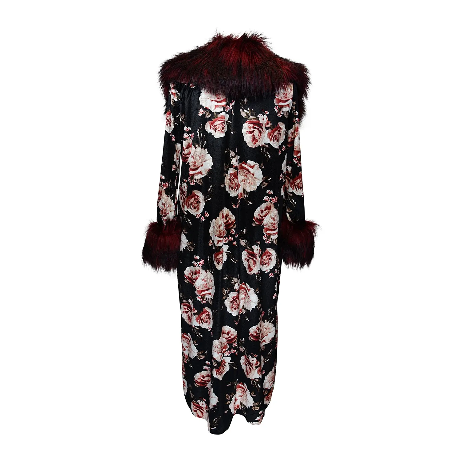 Penny Roses Nouveau Faux Fur Jacket
