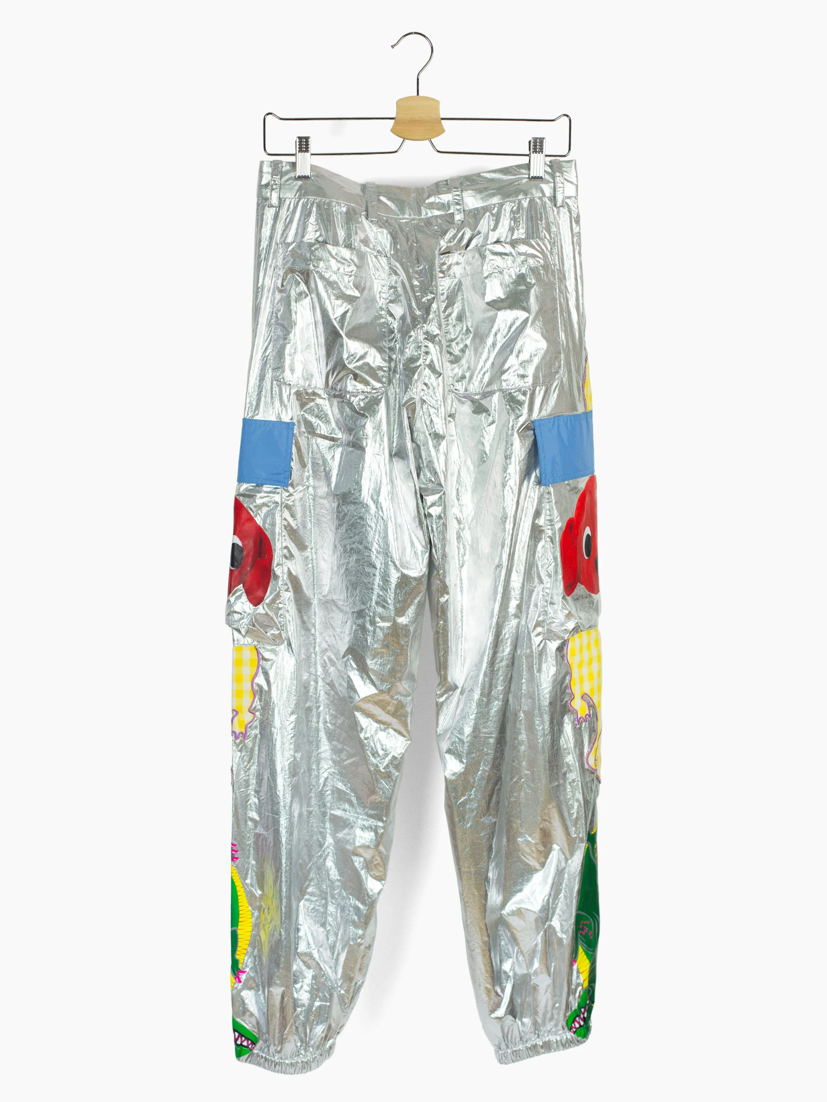 Penultimate SS22 Silver Cargo Pants