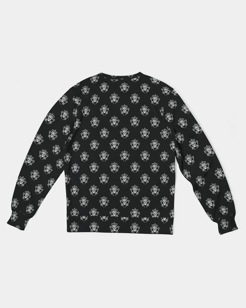 Punk Majesty Logo Pattern Men's Crewneck Pullover