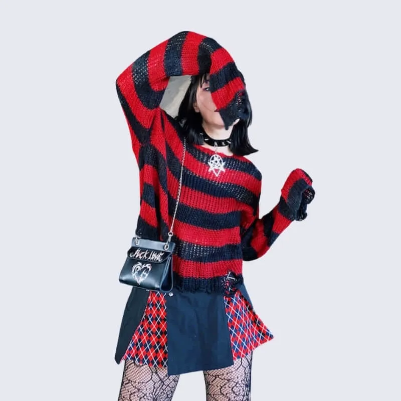 punk rock y2k crop top
