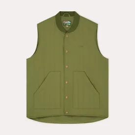 Quilted Gilet - Green