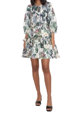 Rumi Dress - Floral Jungle