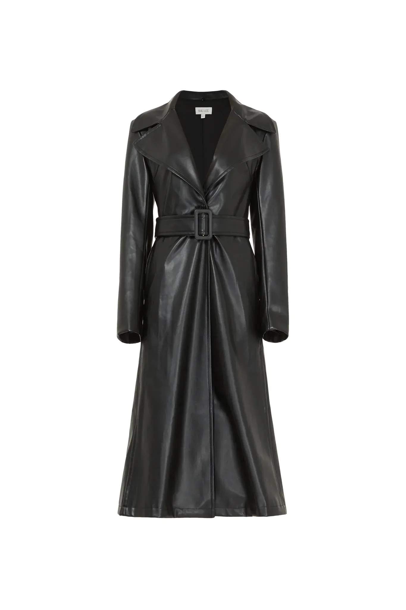 Simone Faux Leather Coat