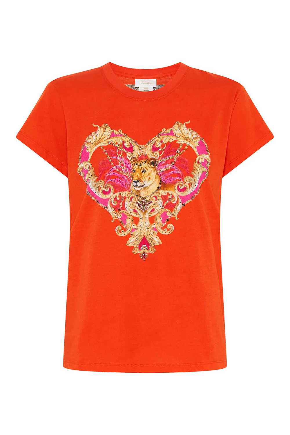 SLIM FIT ROUND NECK T-SHIRT PRIMA DONNA
