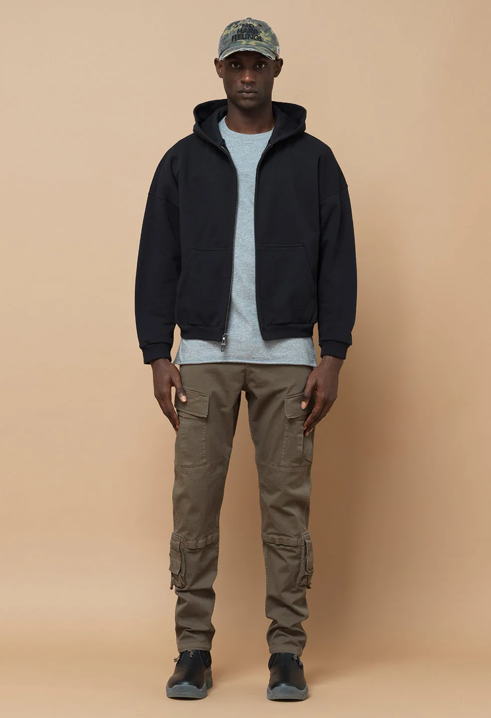Slim Tactical Cargo / Brown