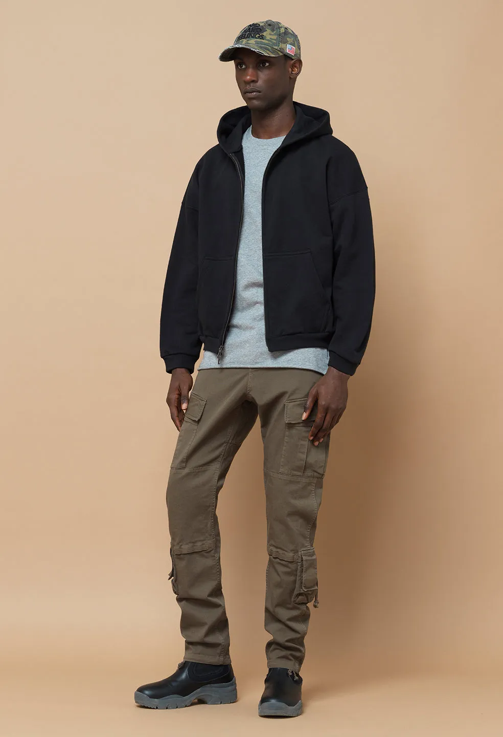 Slim Tactical Cargo / Brown