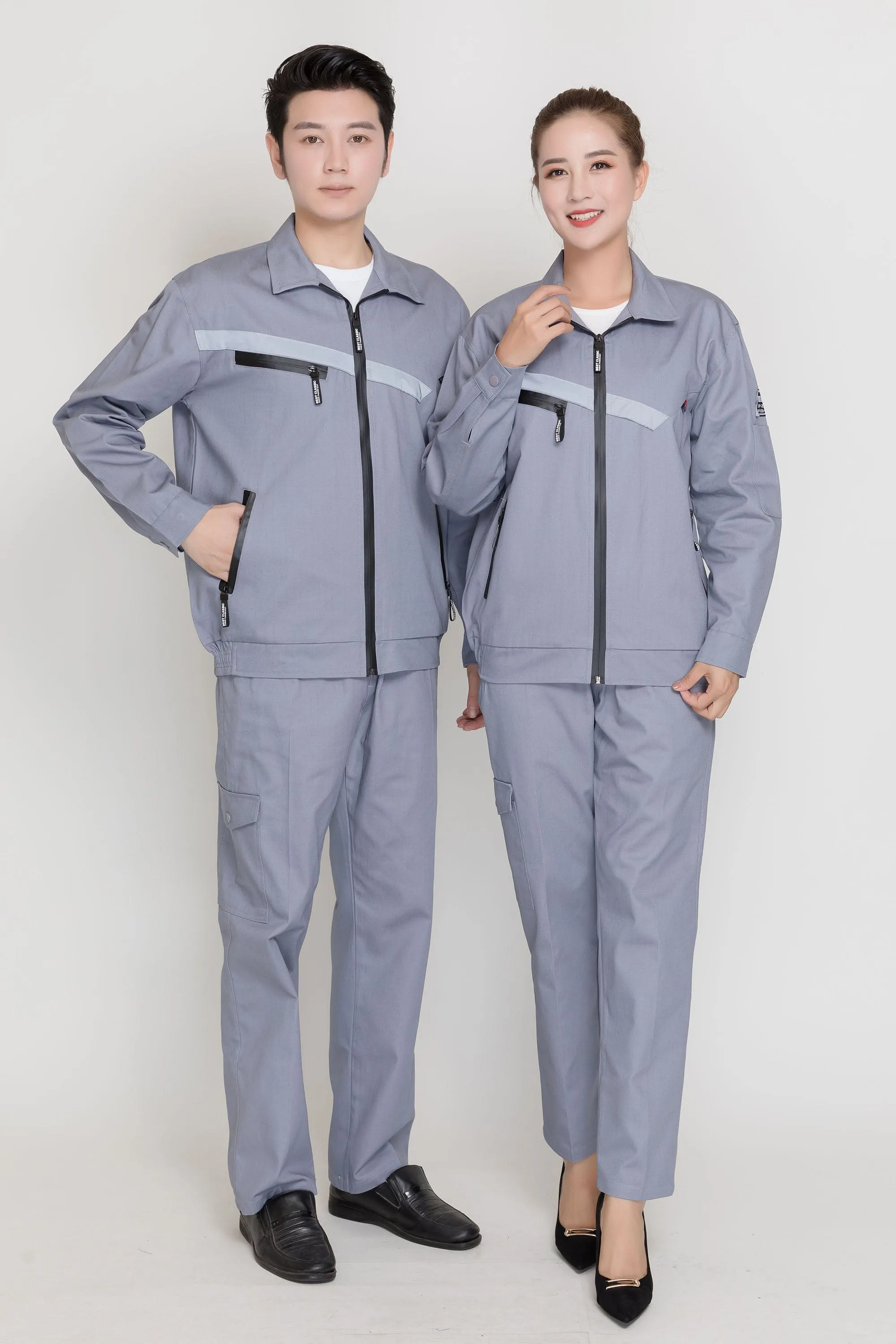Spring and Autumn style long-sleeved anti-static work clothes series SD-AS-W501