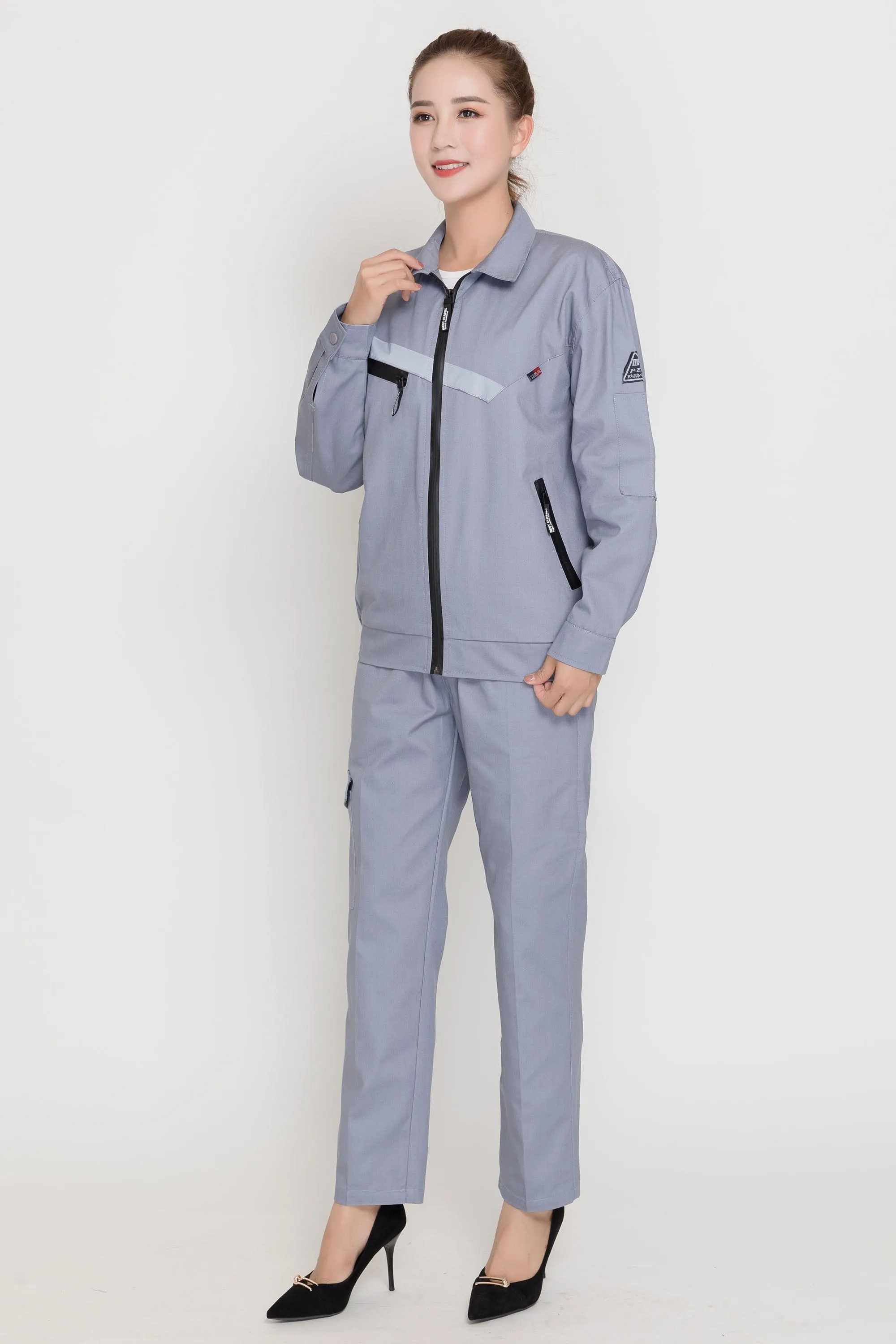 Spring and Autumn style long-sleeved anti-static work clothes series SD-AS-W501