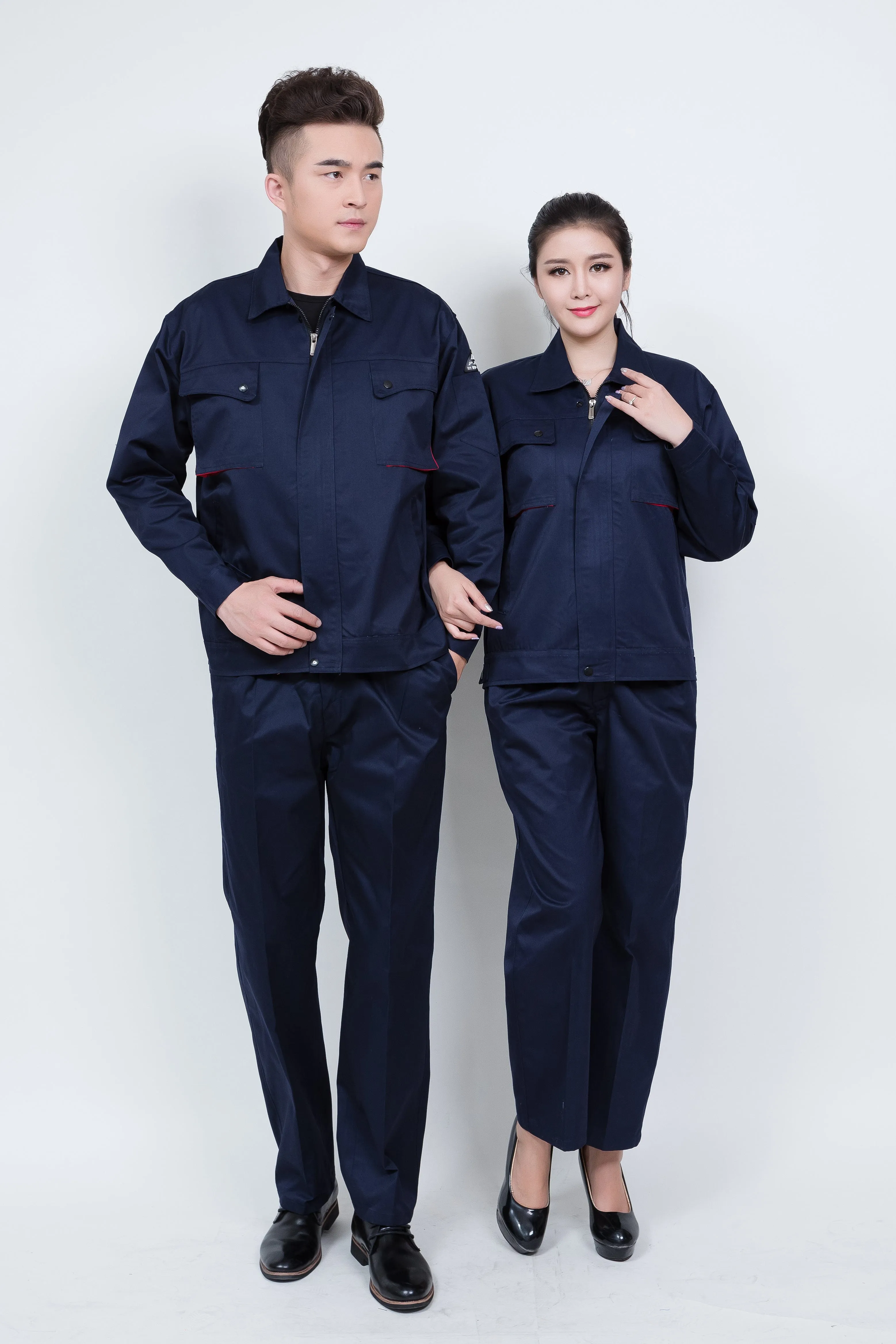 Spring and Autumn style long-sleeved anti-static work clothes series SD-AS-W701
