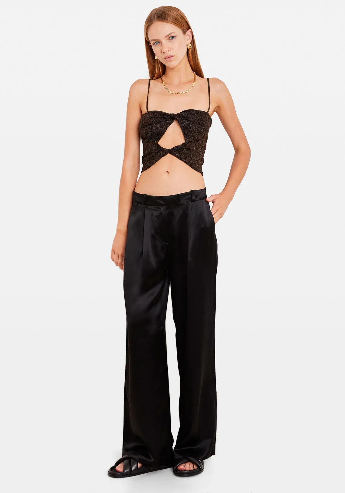SUNSET TOP BRONZE LUREX