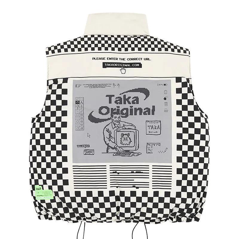 TAKA Original [ Eternet 001 ]down puffer vest  90% duck down