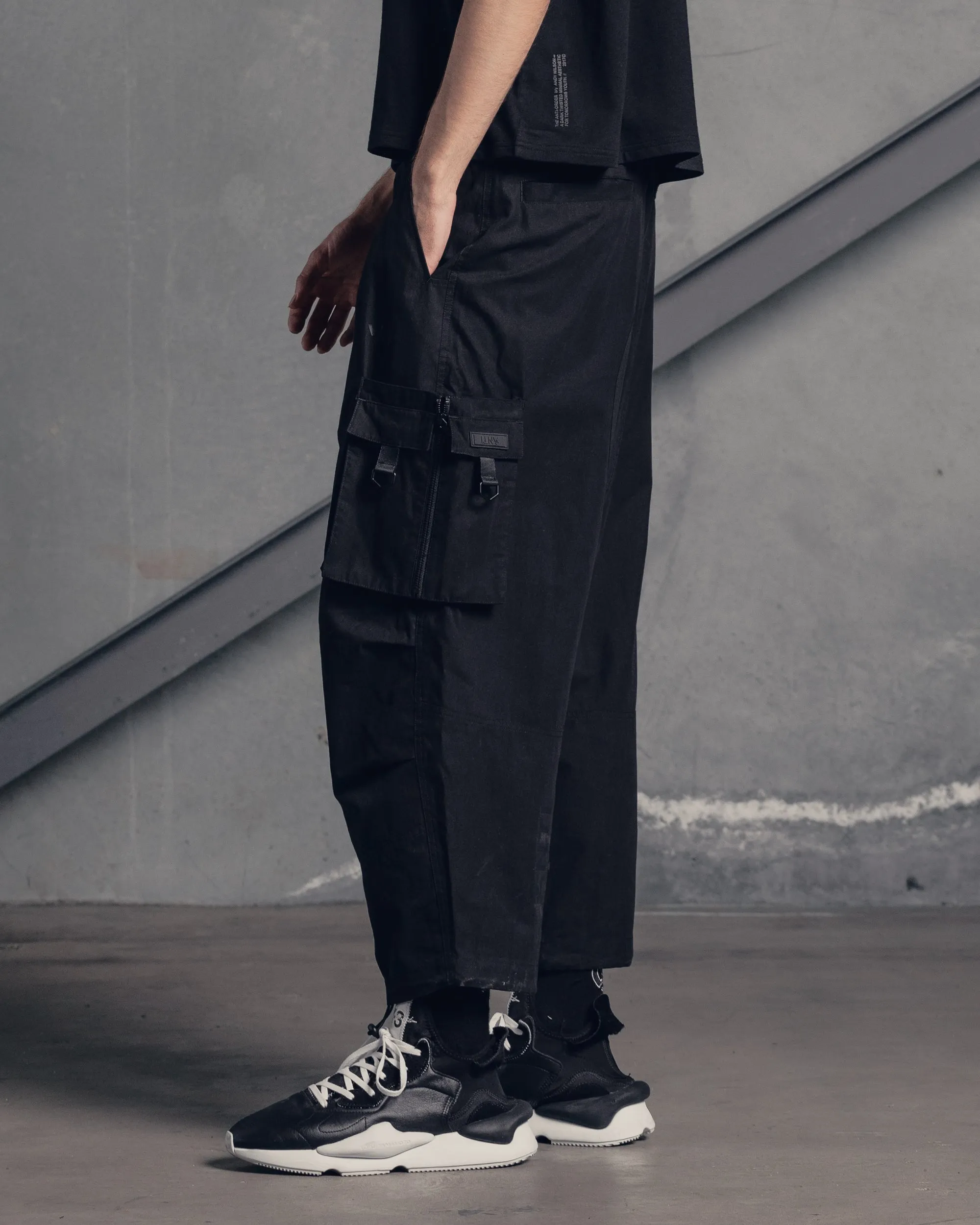 The Anti Order Armed Forces Buffalo Joggers Black
