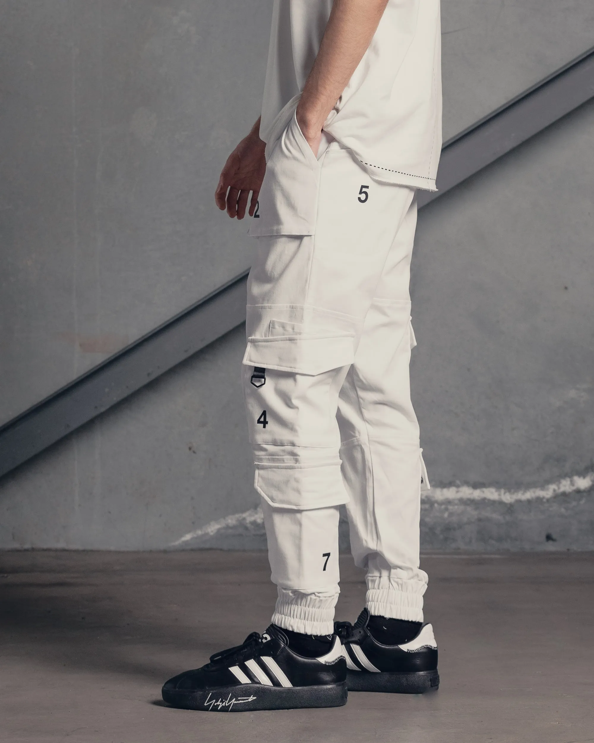 The Anti Order Tactical Operations Joggers White