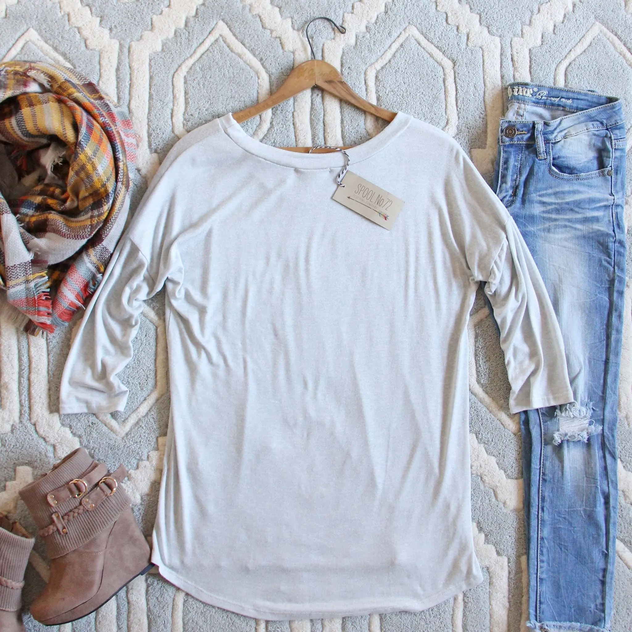 The Frosty Lace Tee