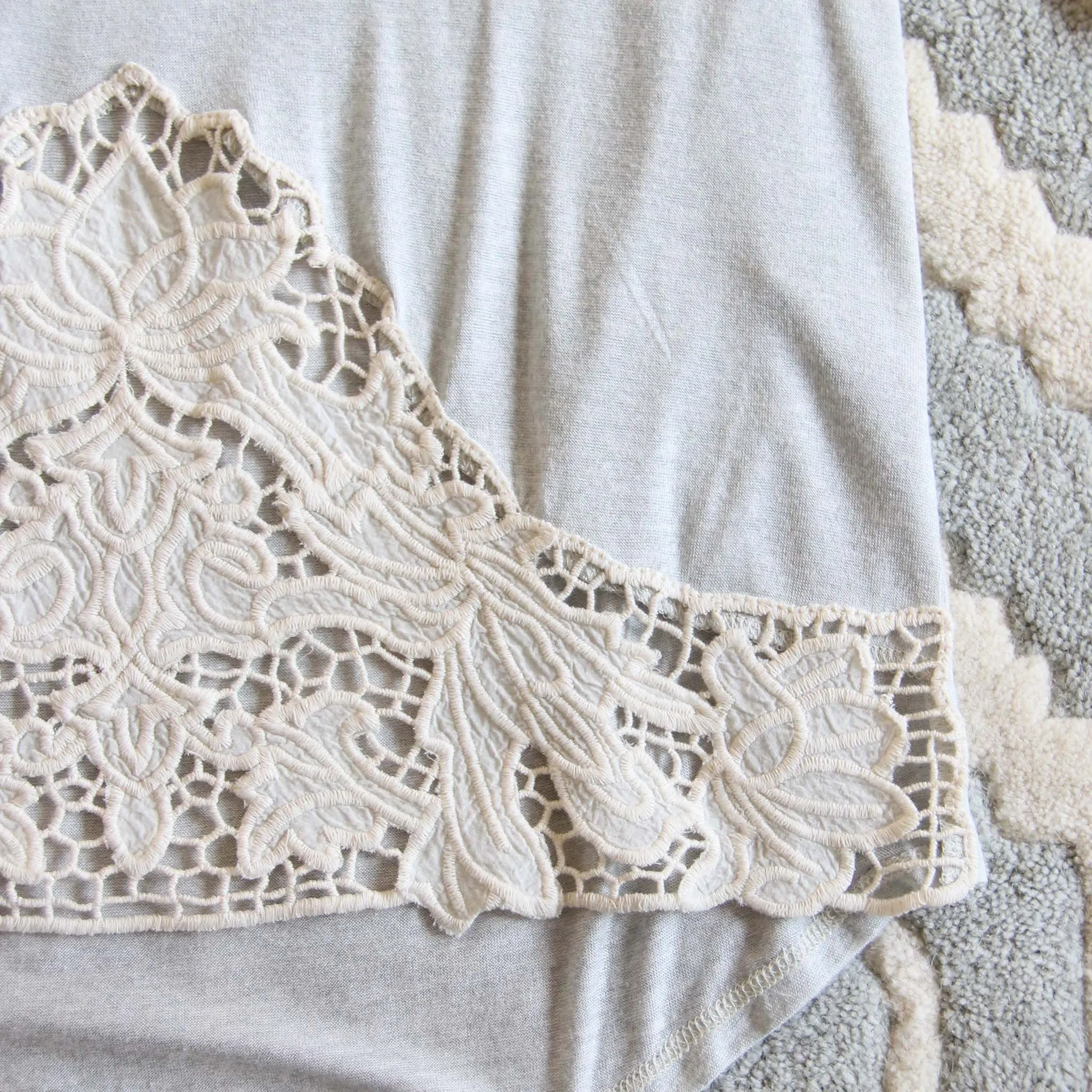 The Frosty Lace Tee