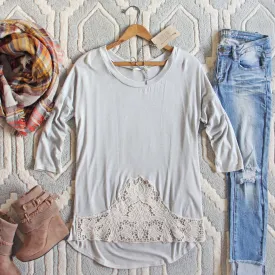 The Frosty Lace Tee