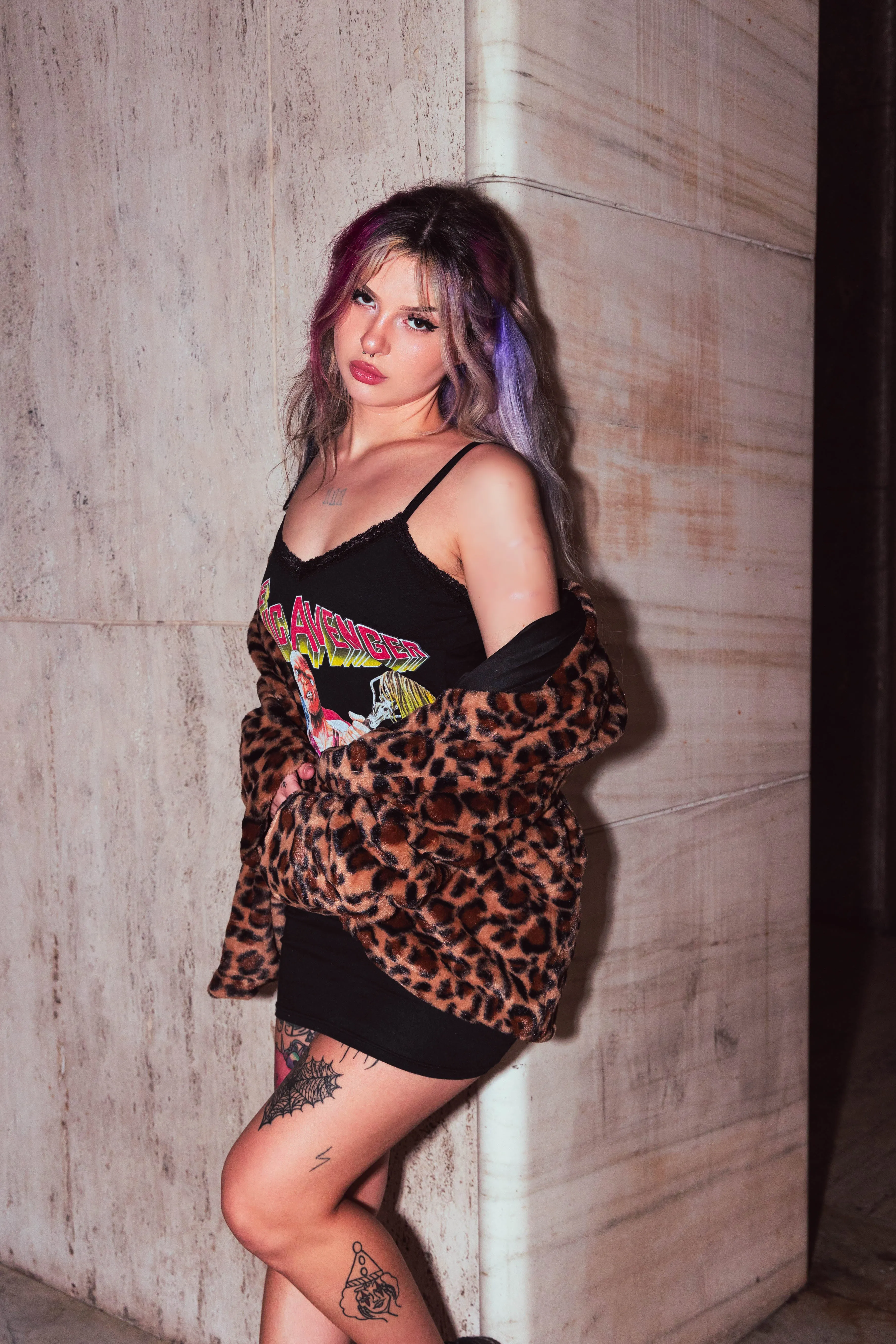 Toxic Avenger Lace Strap Dress