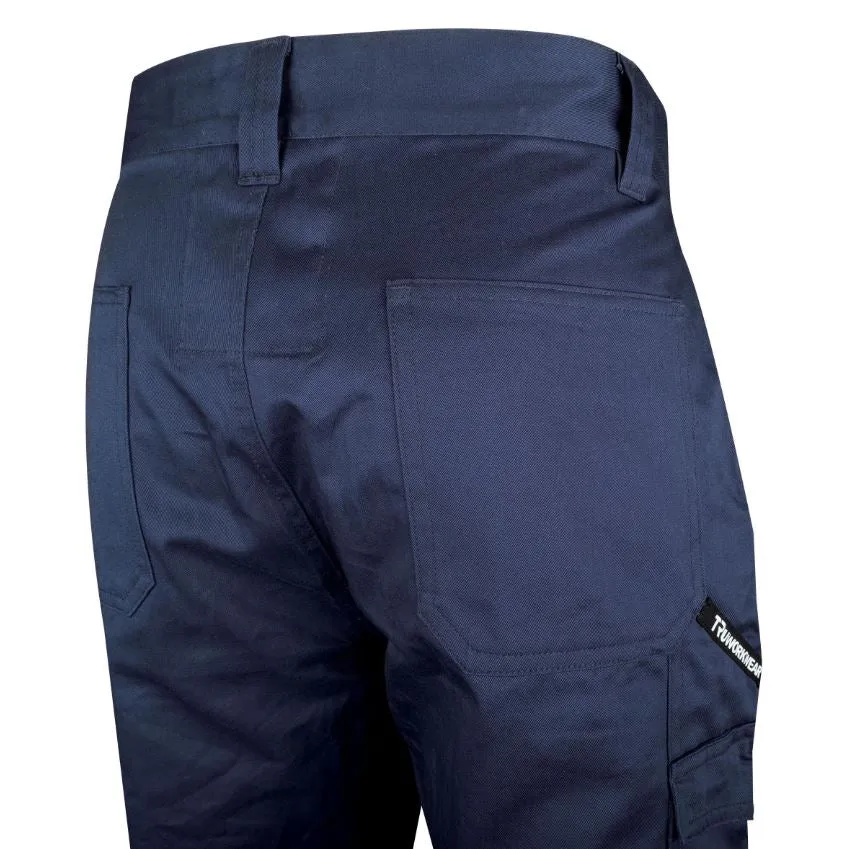 Tru Workwear Core Midweight Drill Cargo Trouser c/w Biomotion Reflective Tape CT1080T2